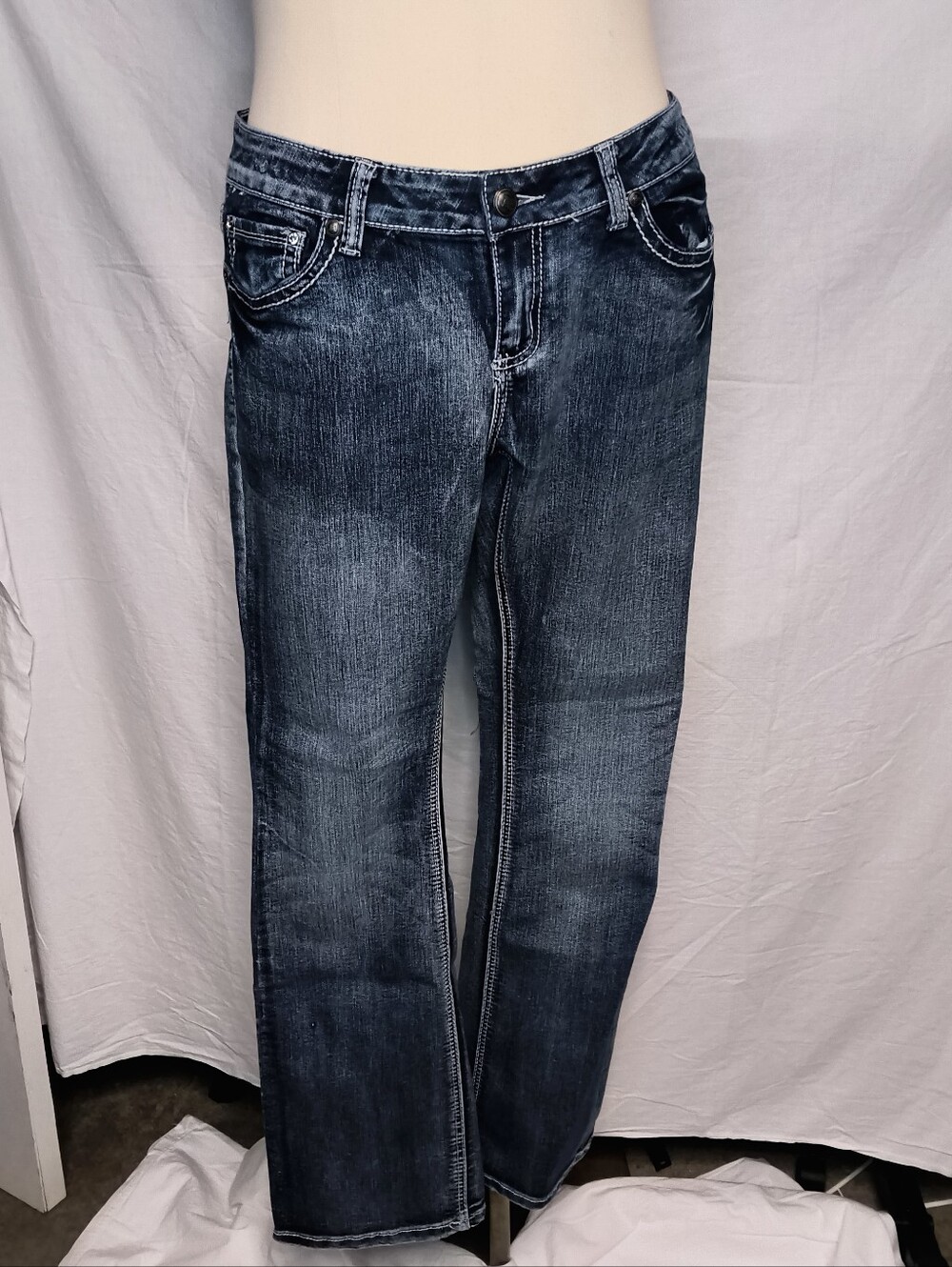 Zco Jeans Classic Dark Wash Women’s Jeans - Blue 16